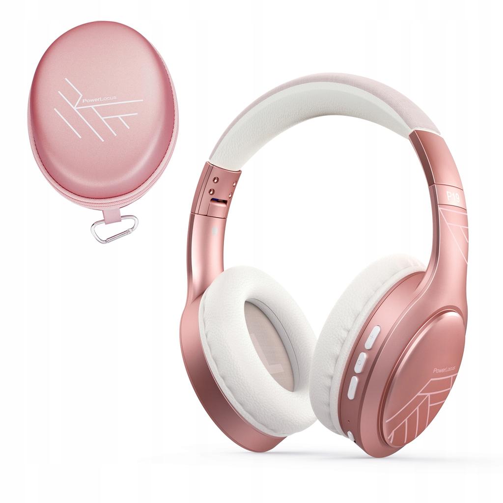 PowerLocus P19 Bluetooth Headphones 4 EQ Modes 60 Hours Foldable with Case