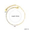 Colorful Zirconia Chain Bracelet Luxury Fashion Jewelry for Women Simple Elegant Design