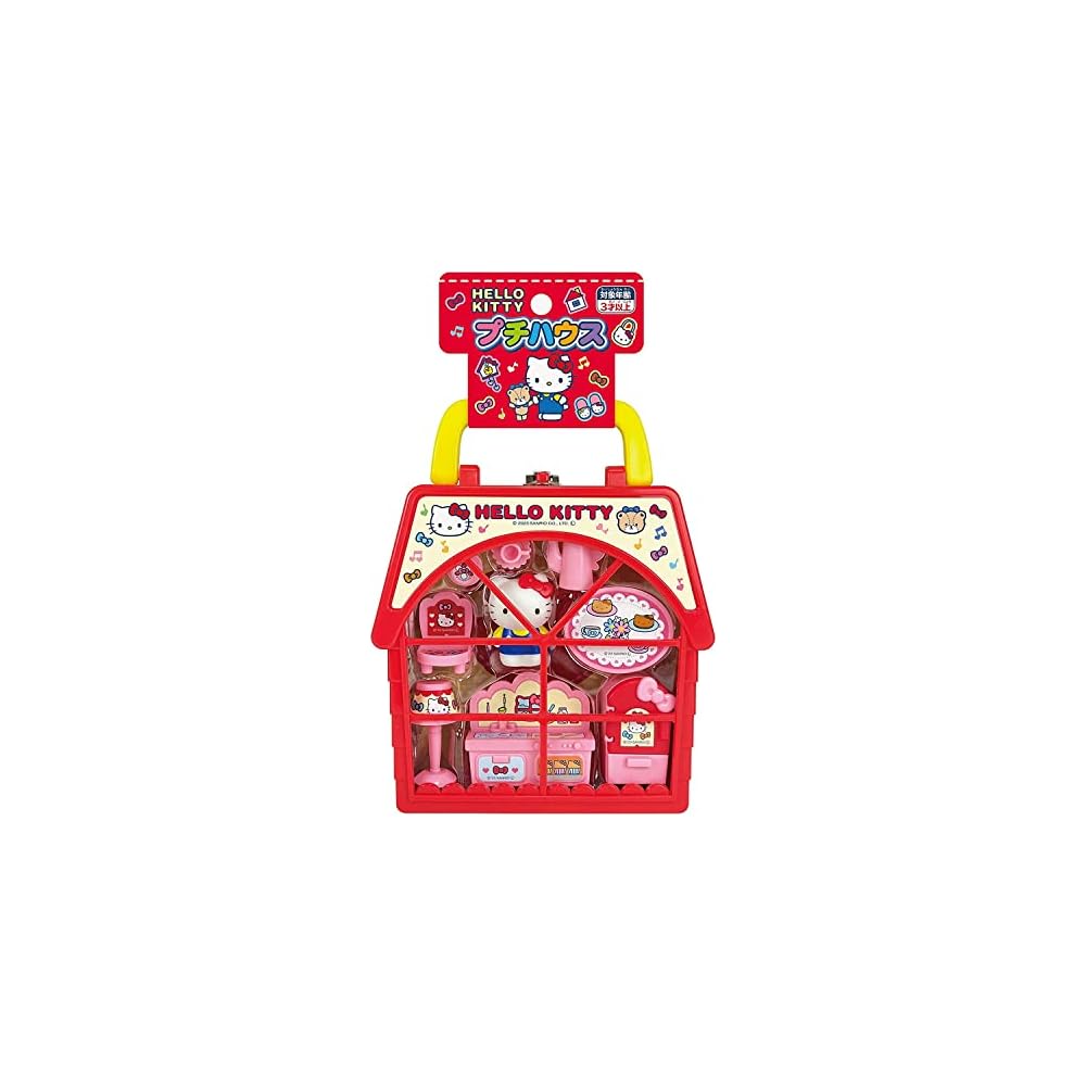 Игровой набор Muraoka Hello Kitty Маленький домик 4494 с аксессуарами для детей