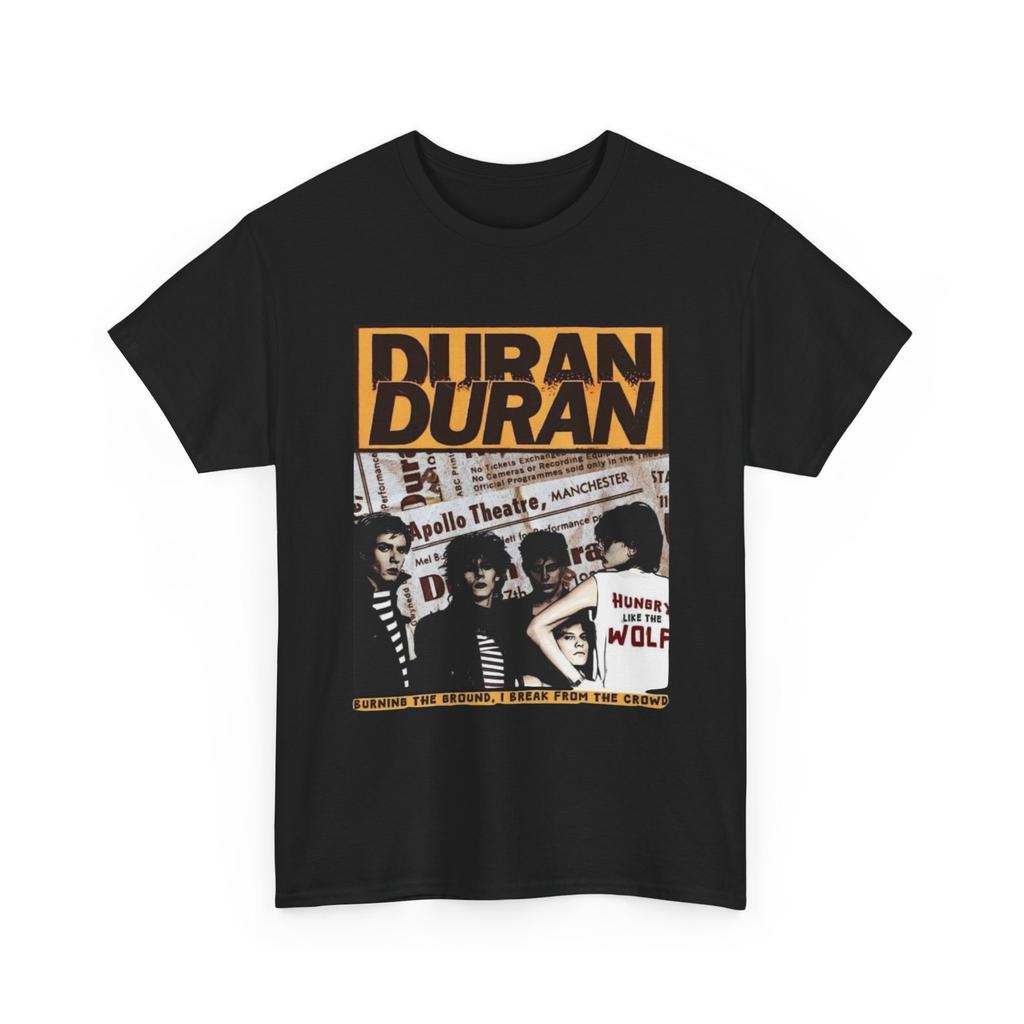 26 футболка группы Duran Duran Поп-музыкальная футболка Винтажная футболка группы Ретро-дизайн 80-х Унисекс футболка