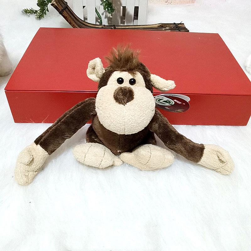 25/35cm Forest Animals Stuffed Plush Cute Giraffe Elephant Monkey Lion Tiger Plush Animal Toys Christmas Gifts Plush Toy