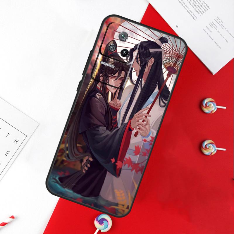 Милый Чехол Mo dao Zu shi Для Xiaomi 11T 12T 13T 14T Pro 13 14 15 Ultra POCO X7 Pro X3 X5 X6 F5 F6 M6 Pro
