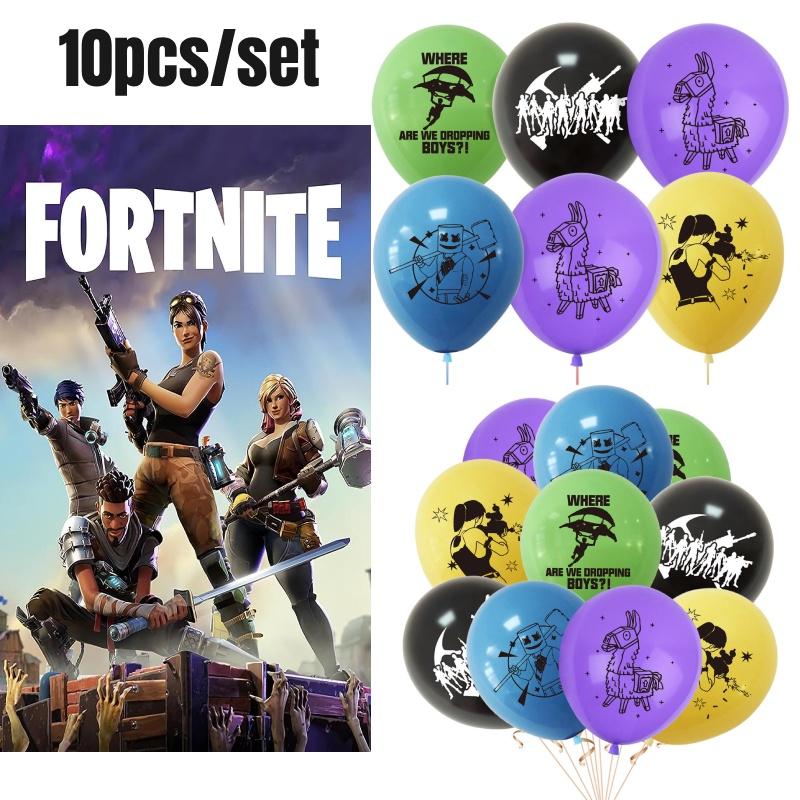 Украшения для дня рождения в стиле Fortnite Латексные шары Бестселлер для международной торговли