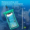 HdoorLink Ipx8 Универсальный водонепроницаемый чехол для телефона Водонепроницаемая сумка Чехол для мобильного телефона для Iphone 15 14 Водонепроницаемый чехол для телефона под водой