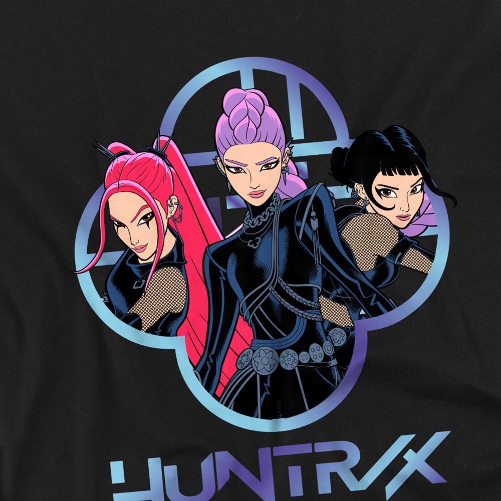 K-Pop Demon Hunters Childrens/Kids Huntrix Logo T-Shirt