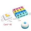 Children's Wooden Montessori Letters Block Cognitive Pairing Puzzle Learning Word Matching Puzzle Education Toys Battle Game