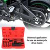 Heavy Duty Splitter Link Riveter Set Motorcycle Bike 13Pcs Cam Drive Chain Breaker Riveting Repair Tool Kit With Red Case