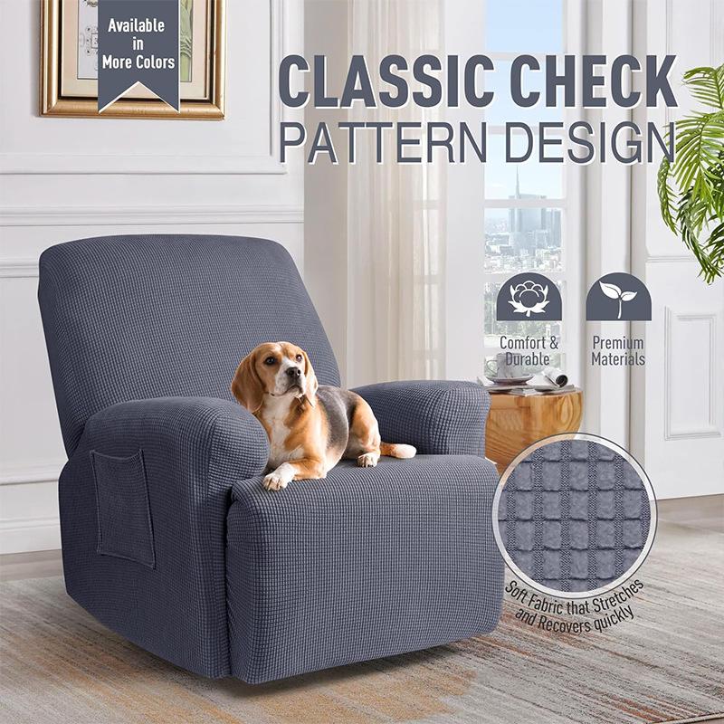 1 шт. Полный комплект чехлов для дивана-реклайнера, дно стула, чехол для стула, чехол для дивана, кресло, пылезащитный чехол Чехлы для стульев