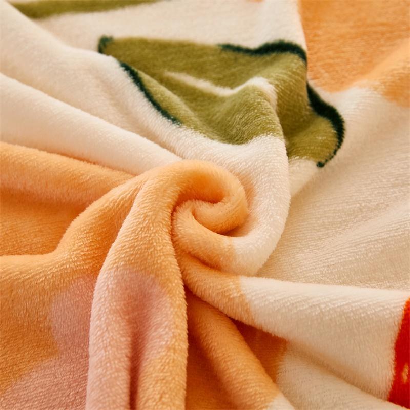 Двустороннее многофункциональное теплое одеяло из фланели повышенной толщины