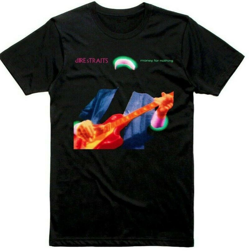 26 Dire Straits Money For Nothing T-Shirt Funny Vintage Gift For Men Women Unisex T-Shirt