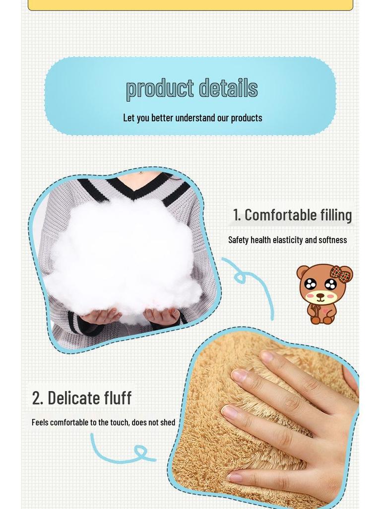 Плюшевый мишка Хагги, Американский плюшевый мишка, Милая кукла гигантская панда, Подарок на день рождения для девочек