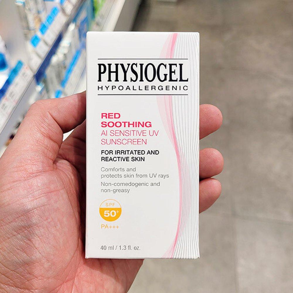 Physiogel Red Soothing AI Sensitive UV Солнцезащитный крем 40 мл