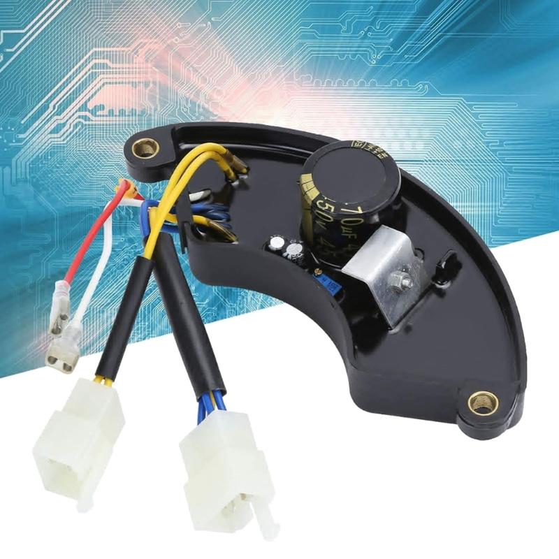 Автоматический регулятор напряжения AVR, трехфазный выпрямитель для генератора 8 кВт 400 В, генератор электронных компонентов