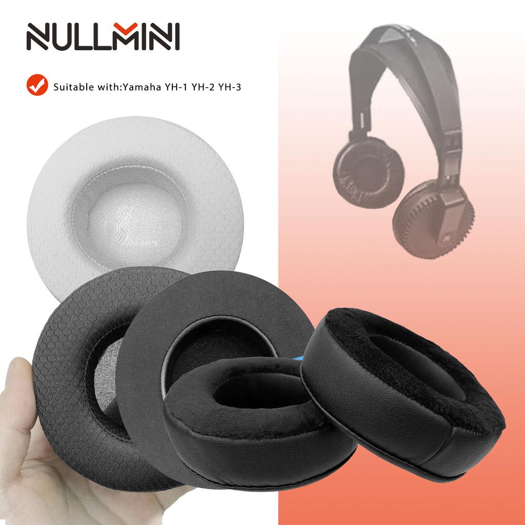 NullMini Replacement Earpads for Yamaha YH-1 YH-2 YH-3 Headphones Ear Cushion Earmuffs Velour Sleeve