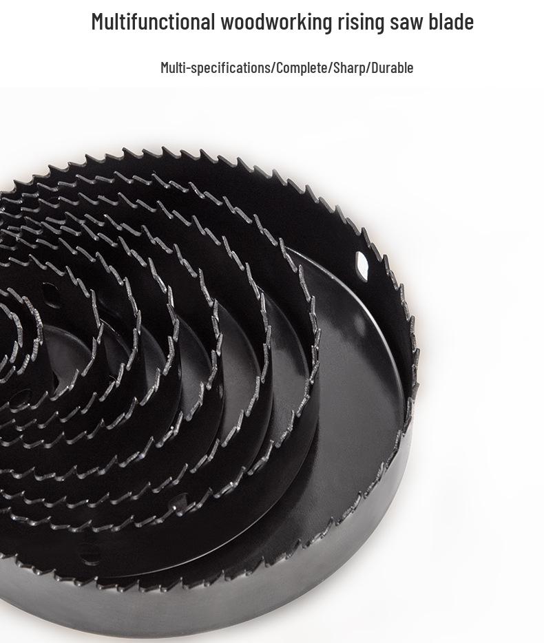 Набор столярных кольцевых пил для дерева, гипсокартона, ПВХ, пластика - Круглое сверло Инструмент для сверления отверстий под точечные светильники