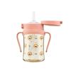 Детская соломенная чашка с узором Archium Archi cup, детская бутылочка для воды, розовый лев, 200 мл, 1 шт., 200 мл