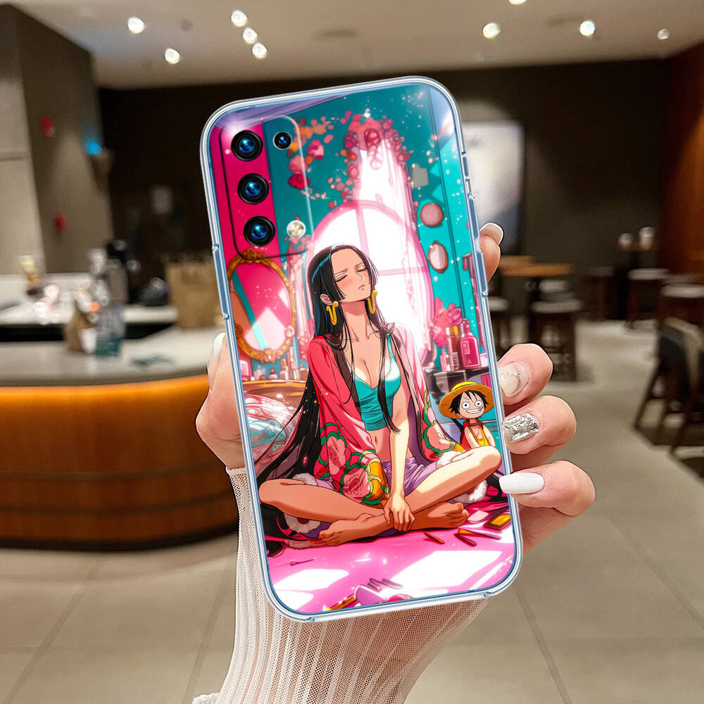 One Piece Boa Hancock Phone Case for Motorola Edge 20 30 S30 40 50 Fusion Lite Plus Pro Neo Ultra One Hyper Power Action Zoom Macro Vision