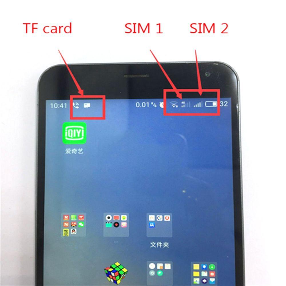 Geek DIY TF для Micro SD Extender Гибридный слот для SIM-карты Адаптер для двух SIM-карт Nano Cato