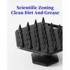 Silicone Shampoo Head Scalp Massage Brush Silicone Body Brush Hair Washing Comb Salon Hairdressing Tools SPA Bath Shower Brush