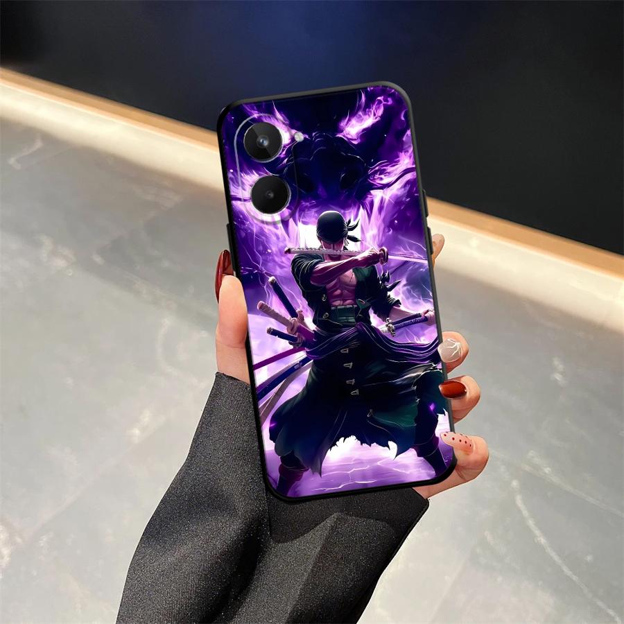 Чехол для телефона для Realme GT Master Neo2 12 14 11 Pro C25 P3 Ultra C21 C15 C12 C33 C35 C53 C55 Nazro 50 50i One Piece Зоро