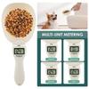 Pet Food Measuring Scoop Electronic Dog Cat Food Measuring Cup Digital Spoon Scale Kitchen Food Scale with LED Display