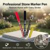 Large Capacity Stone Repair Pen Waterproof Granite Marker Pen Tombstone Paint Marker  Tombstone