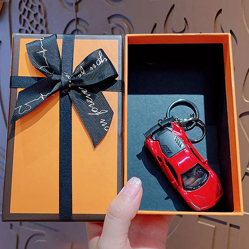 Автомобильный брелок креативный симулятор мини спортивный автомобиль брелок подвеска брелок креативные украшения мультфильм школьный рюкзак автомобильный кулон