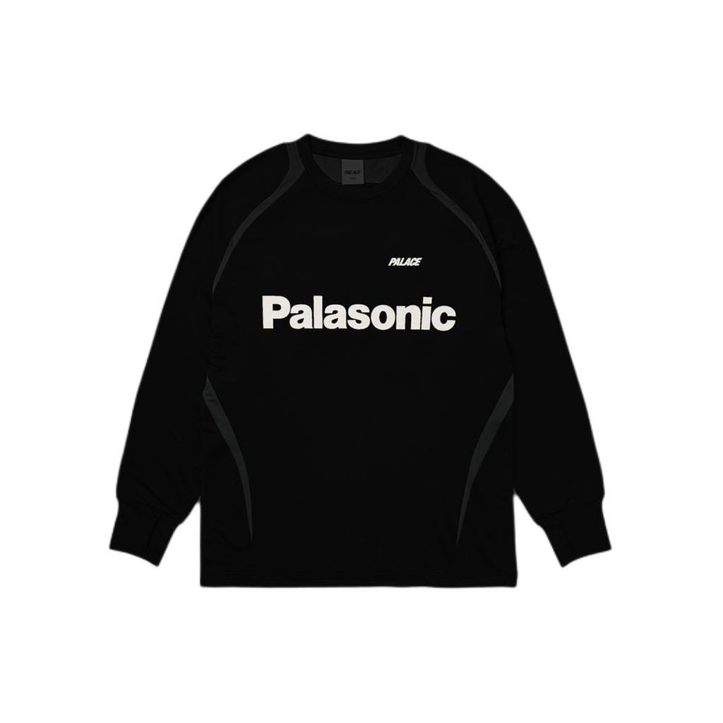 Palace Черные топы унисекс с длинными рукавами Trail Runner P26ES015