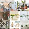Indoor Hooks Macrame Hanging Basket Flower Pot Holder Garden Hanging Rope Plant Hanger