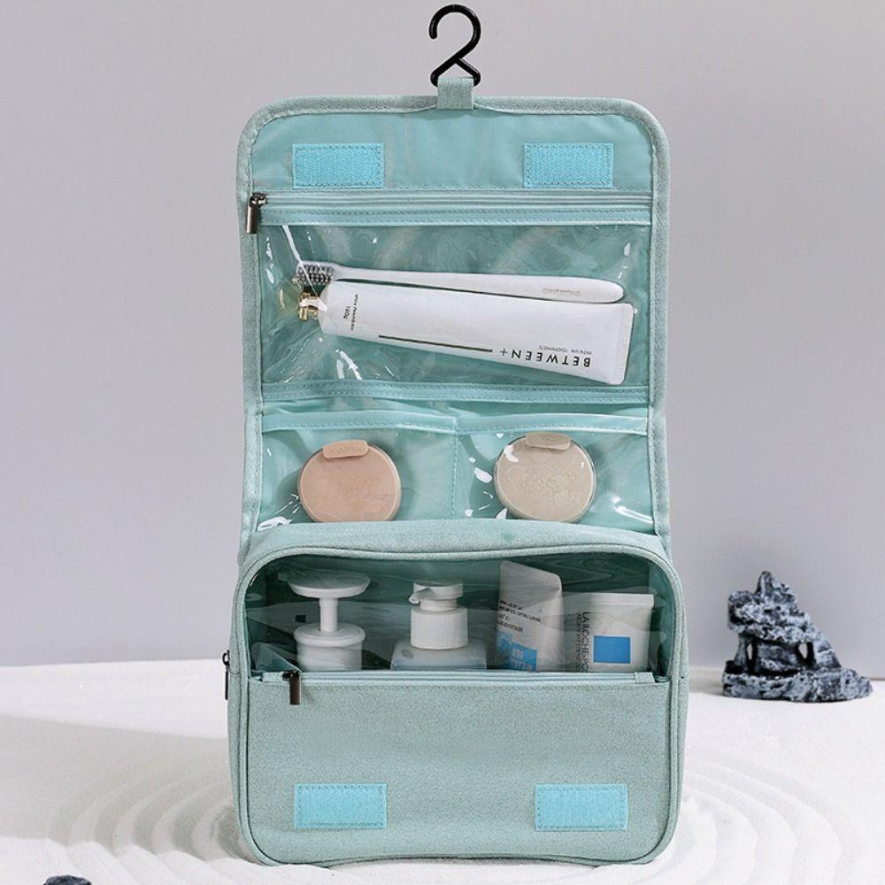 Large Capacity Hanging Cosmetic Bag Waterproof Makeup Bag Travel Toiletry Bag Outdoor