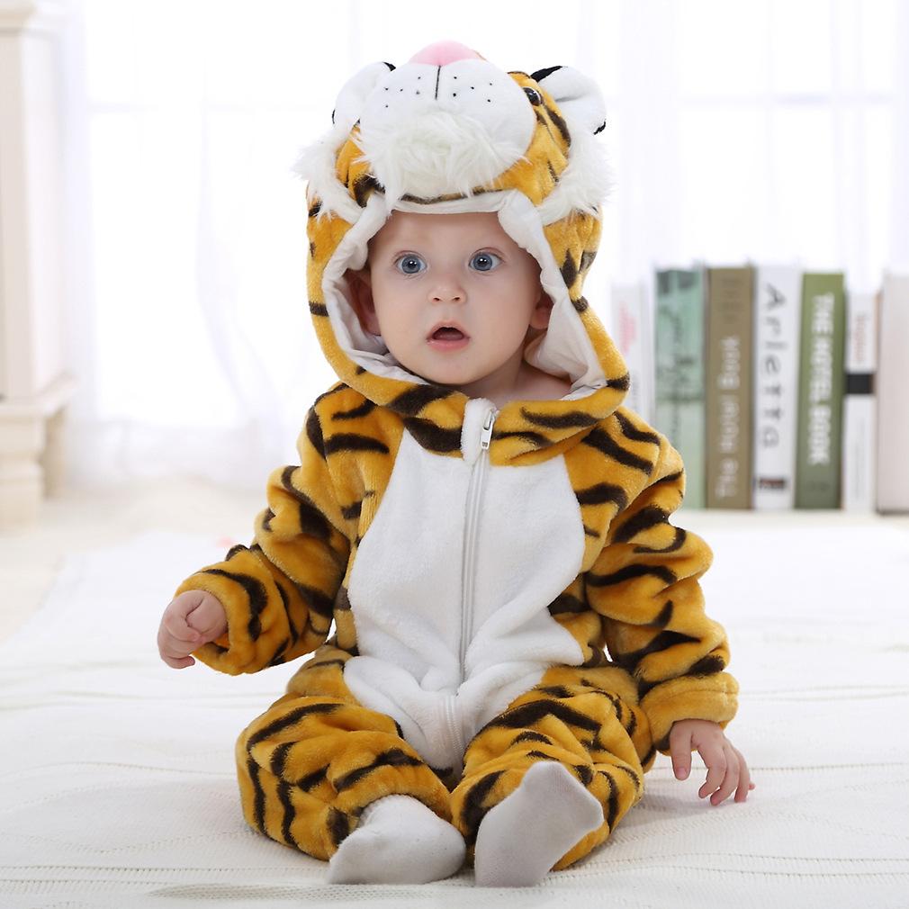0-3 Years Old Baby Animals Cosplay Kigurumis Kids Onesie Anime Cartoon Cute Sleep Suit Toddler Jumpsuit
