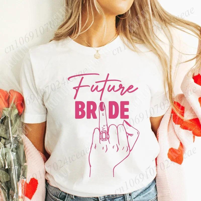 Топы с графическим обручальным кольцом для женщин, футболка для невесты, футболка для девочек, прощальная вечеринка, девичник, девичник, девичник, вечеринка, свадебный душ