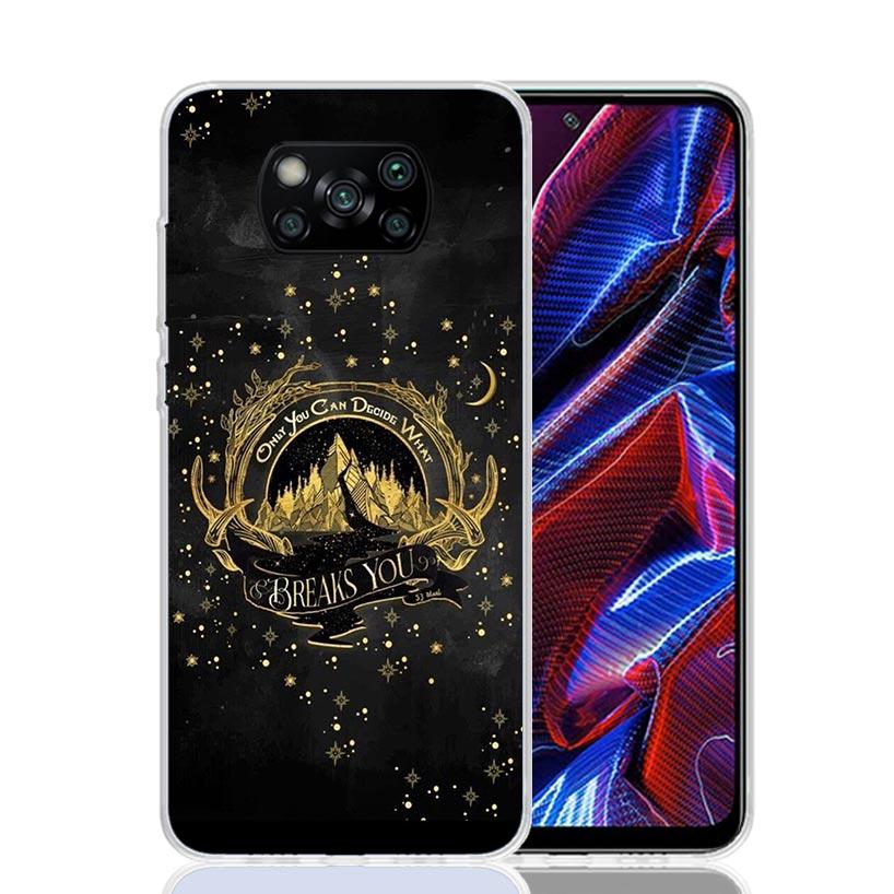 A Court of Mist Fury Sarah J Maas Phone Case For Xiaomi Poco F7 Ultra X7 X6 Pro X5 Redmi 15 15C 13 13C 12 12C 10 10A 10C 9 9A 9C