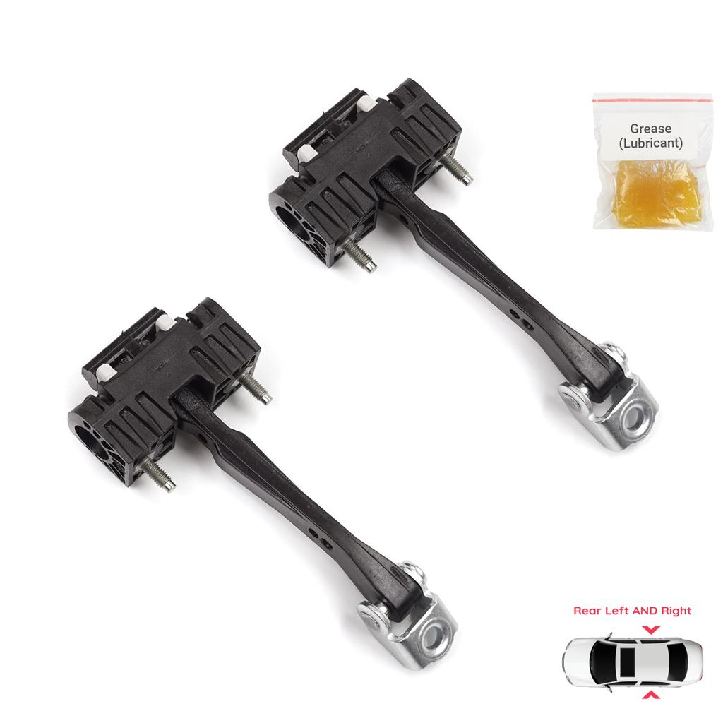 EDP942-1 2 Pieces Rear Left AND Right Door Catch Hinge Brake Stop Check Strap Limiter for Peugeot 508 MK1 W23 8D 8E 2010-2018 9670519680