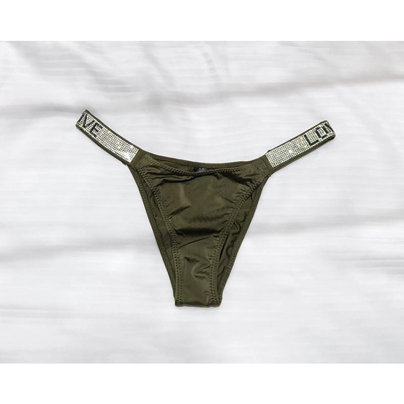 Европейские и американские сексуальные стразы для фитнеса, спортивные бедра с низкой талией, бикини с высокой вилкой, полузавернутые бедра, футболки для женщин