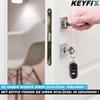 KEYFIX Key Finder Keychain Item Finder Key Ring 2 Pieces
