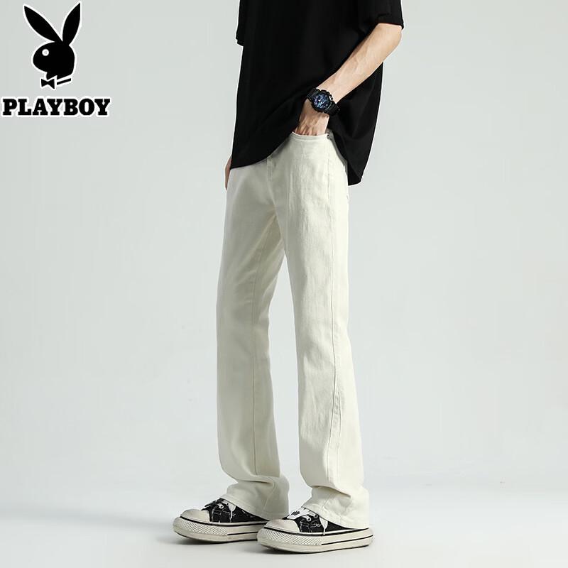 PLAYBOY Men's American Style Flared Jeans