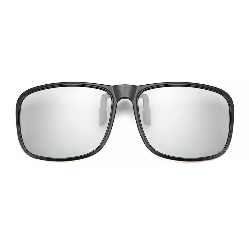 Men's Clip-on Sunglasses for Myopia Ultra-light Sports Lenses Driver Sunshade Outdoor Gafas de Sol