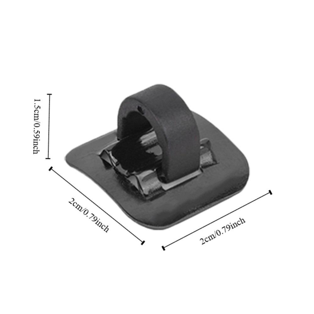 10PCS C Buckle Bicycle Cable Clips 20*20*15mm Bicycle Frame Buckle Mountain Bike