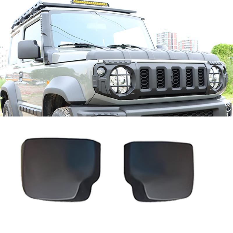 2 шт. Аксессуары для крышек передних фар автомобиля Для Suzuki Jimny JB64 Sierra JB74W 2019-2025 Модифицированная защитная крышка фар