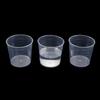 Paint Medicine Pills Plastic Transparent Graduated Cups Measuring Tool Container Scale Cups