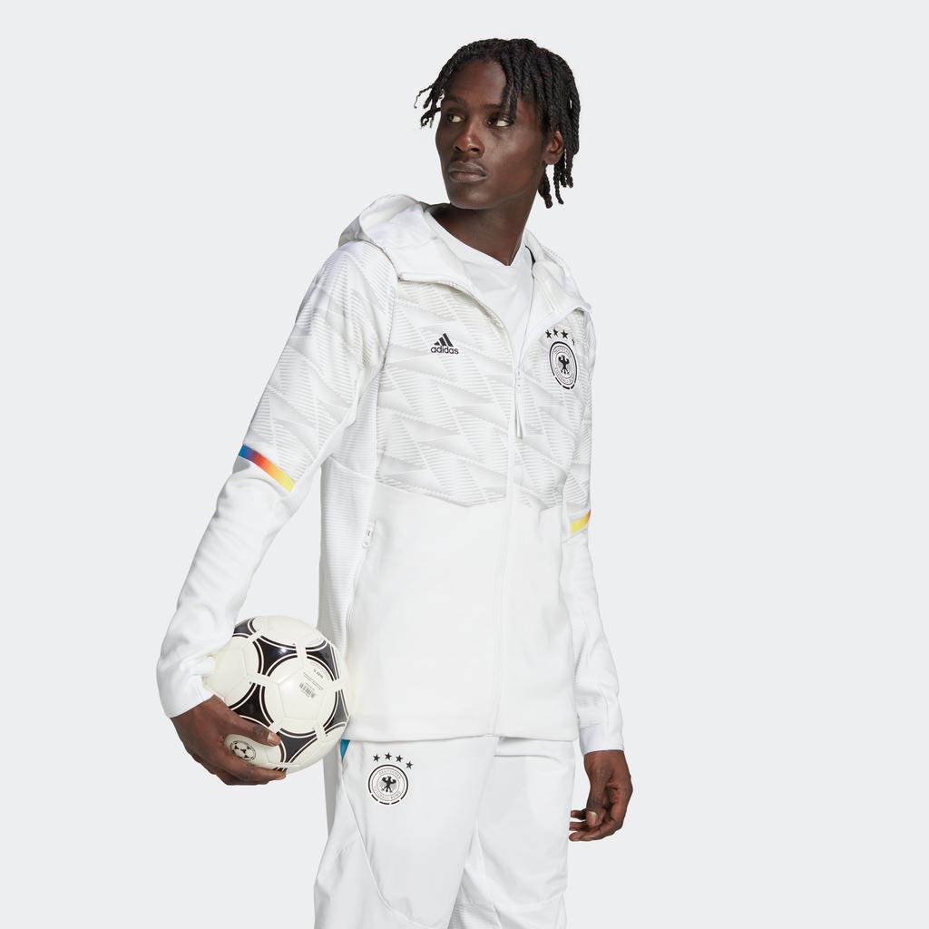 adidas Германия Куртки Мужские Черные С Капюшоном Умеренные Другие IC4377