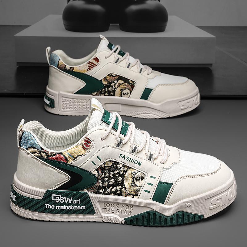 Модные мужские повседневные кроссовки на платформе, новая модная уличная мужская обувь для бега, обувь для теннисных тренировок для мужчин, вулканизированная обувь на шнуровке