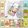 JS43 SpongeBob Black Soft Case for Xiaomi Poco X6 X4 M5 M6 F5 F6 C65 C55 C50 C51 C40 Pro Redmi 14C A3X 13C 12C 11T 10A 9C Note 7 6 8A Plus
