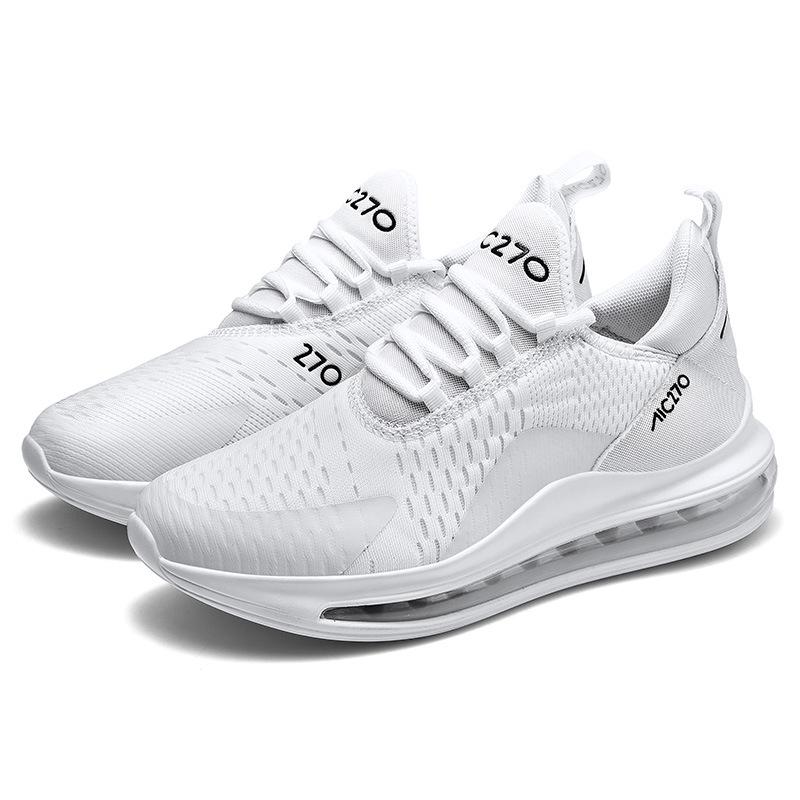 Men's Shock-absorbing Cool Running Shoes 2025 Professional Running Shoes Sports Thick-soled Shock-absorbing Running Shoes Men's Breathable Air Cushio