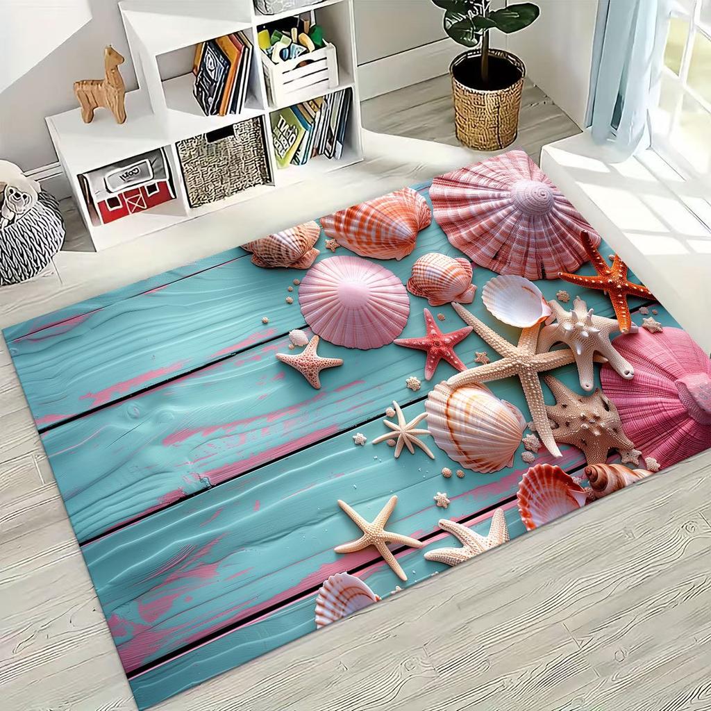 Ковер Dream Starfish Shell Tropical Beach Sea Star Art для спальни, гостиной, дивана, домашний коврик для двери, декор, большой нескользящий коврик для пола