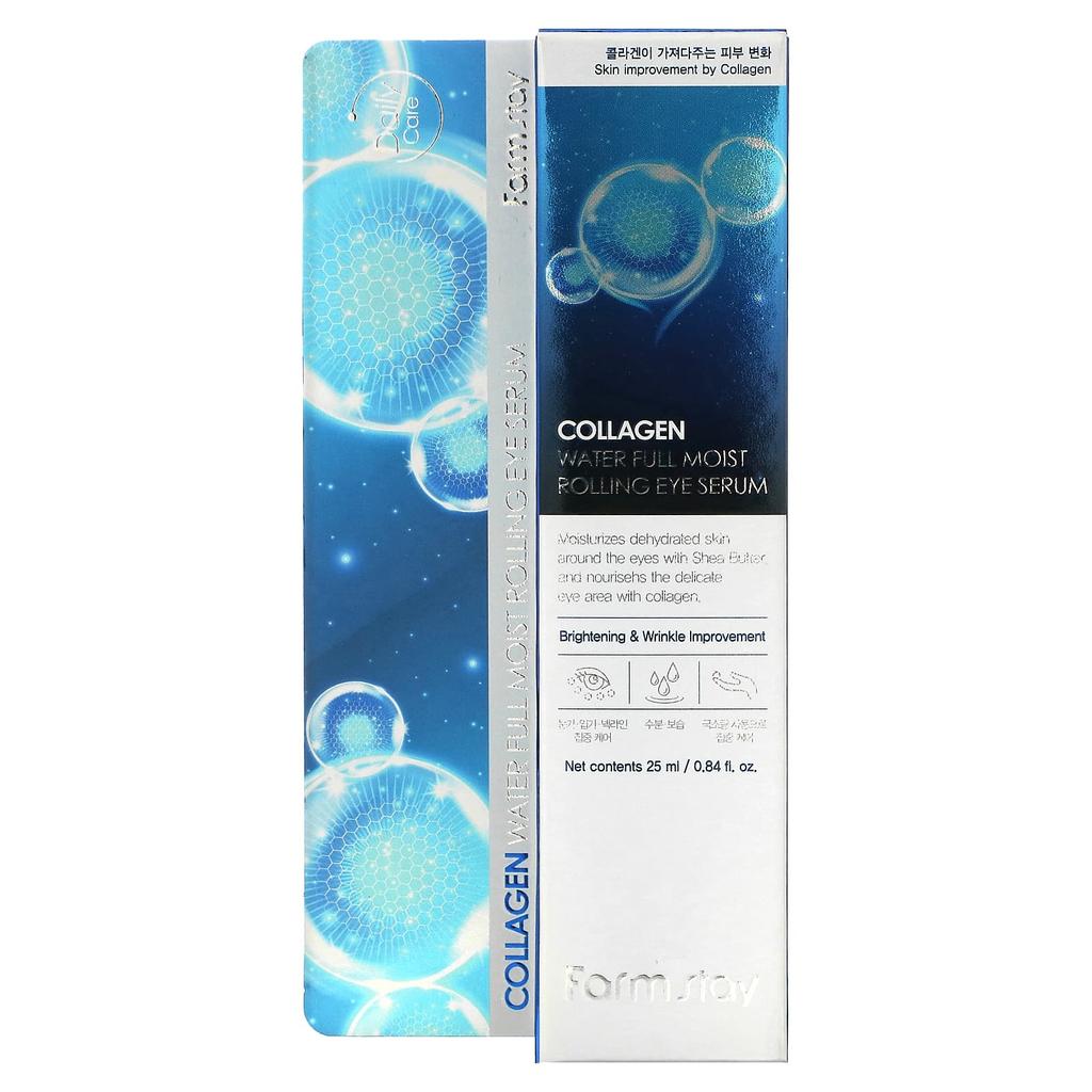 Farmstay Collagen Water Full Moist Rolling Eye сыворотка, 25 мл