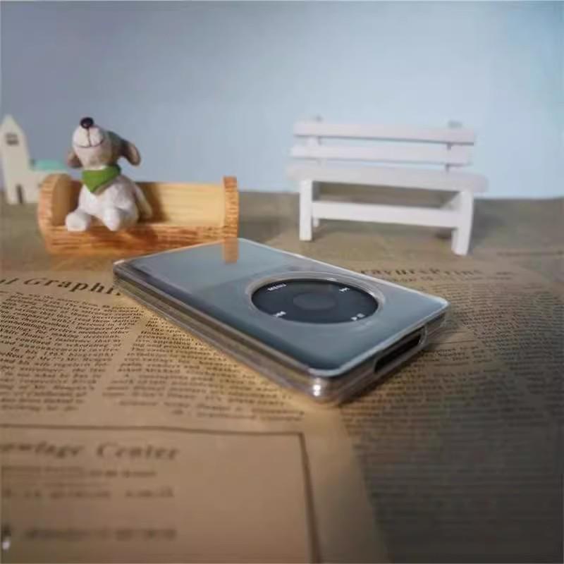 Кристально прозрачный жесткий чехол для Apple iPod Classic (80/120/160 ГБ)