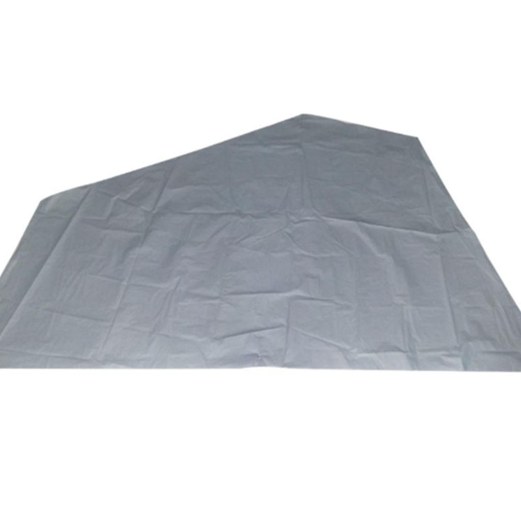 Мотоциклетный дождевик PEVA Водонепроницаемый Защитный Противоударный Однотонный Чехол для мотоцикла для улицы M 120 X 210см   47.2