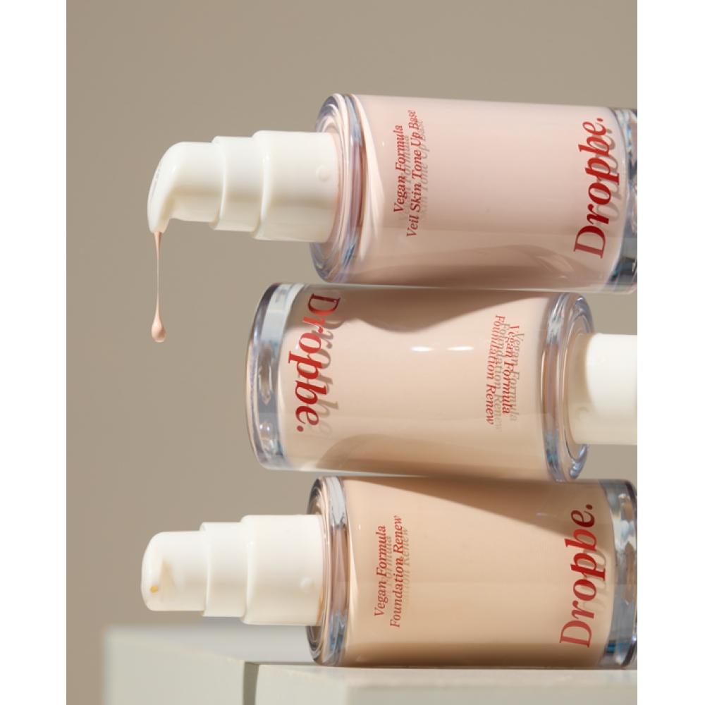 [02 Натуральный Бежевый] Dropy Colors Coverpick Тональный крем Renew 35 Г